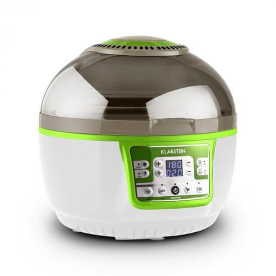 Klarstein VitAir Turbo toplozračni cvrtnik, 1400 W, 9 l, zelen/bel