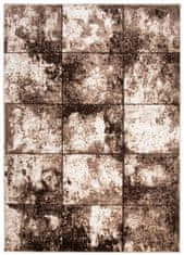 Chemex Moderna Modna Škrilna Preproga 70882/10845 Deluxe Bež Kremna Večbarvna 80x150 cm