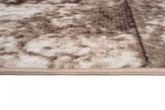 Chemex Moderna Modna Škrilna Preproga 70882/10845 Deluxe Bež Kremna Večbarvna 80x150 cm