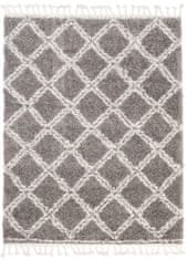 Chemex Preproga Boho G935B Fringes Kremna Siva 80x150 cm