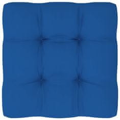 Vidaxl Blazine za kavč iz palet 2 kosa kraljevsko modre