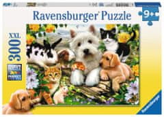 Ravensburger sestavljanka Vesele domače živali, 300 kosov
