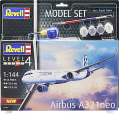 Revell Airbus A321 Neo model letala, set za sestavljanje, 1:144