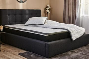 Dormeo Black Diamond posteljni nadvložek, 80 x 200 x 4 cm