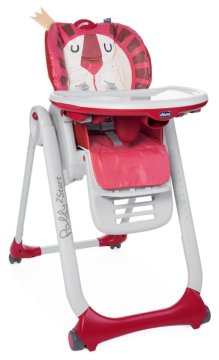 Chicco Stolček za hranjenje POLLY 2 START Lion