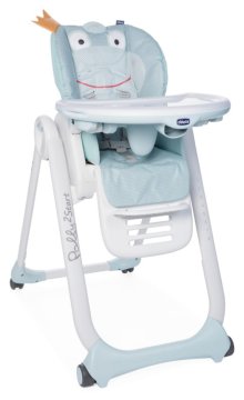 Chicco Stolček za hranjenje POLLY 2 START Froggy