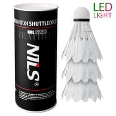 žogice za badminton LED NBL6223 3 ks