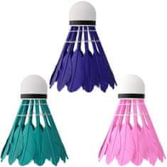 NILS žogice za badminton NBL6213 multicolor 3 ks