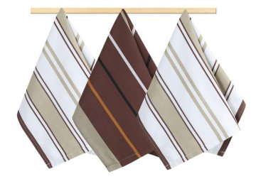 Kuhinjske brisače - komplet 3 - 50x70 cm - Črta