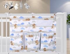 Žepek za otroško posteljico - 65x55 cm - Medvedek
