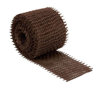Bellatex Okrasni pas iz jute - 3 m x 4 cm, temno rjave barve