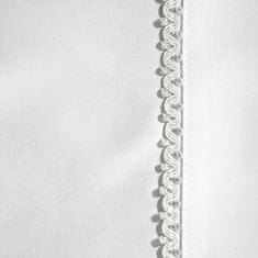 Eurofirany Namizni prt s srebrno obrobo, pakiran v dimenzijah 145 cm x 280 cm