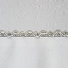Eurofirany Namizni prt s srebrno obrobo, pakiran v 140 cm x 180 cm