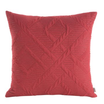 Eurofirany Enobarvna prevleka za vzglavnik, izdelana z vročo tehniko 40 cm