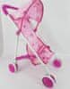Čuri Muri otroški voziček, roza