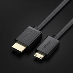 Ugreen HD108 kabel HDMI - mini HDMI 4K 1.5m, črna