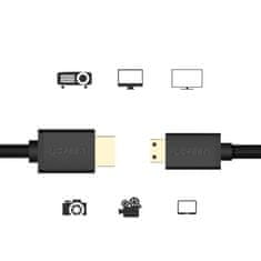 Ugreen HD108 kabel HDMI - mini HDMI 4K 1.5m, črna