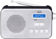 Trevi 7F92R prenosni digitalni radio, DAB, DAB+, FM, črna