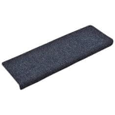 Vidaxl Preproge za stopnice 5 kosov 65x25 cm antracitne