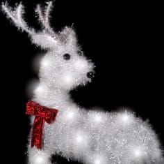 tectake Božični model jelena, 2 luči LED