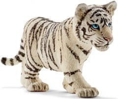 Schleich tiger, mladič, bel, figurica