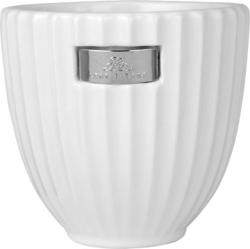 Lene Bjerre Srednje ovitek za Rosalie vaza, bela 13 x 14 cm