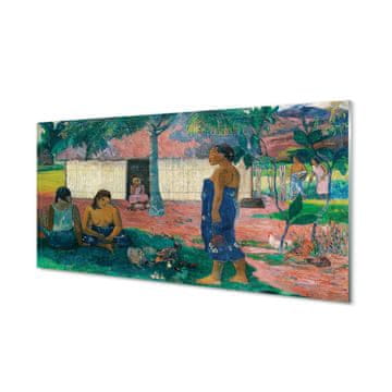 tulup.si Slika na steklu African art village 2 obešalnika