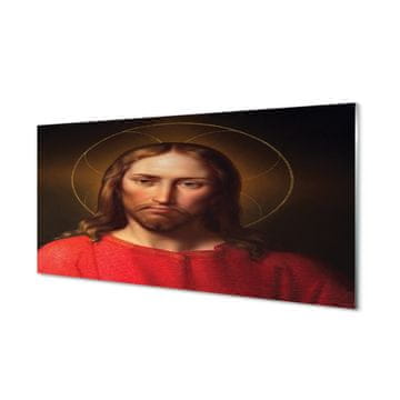 tulup.si Steklena slika Jezus 2 obešalnika