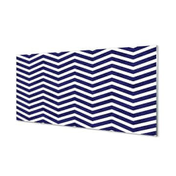 tulup.si Slika na steklu Stripes 2 obešalnika