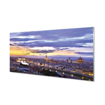 tulup.si Slika na akrilnem steklu Italija river sunset 4 obešalnika