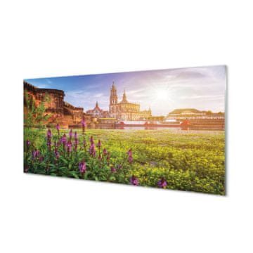 tulup.si Slika na akrilnem steklu Nemčija sunrise river 4 obešalnika