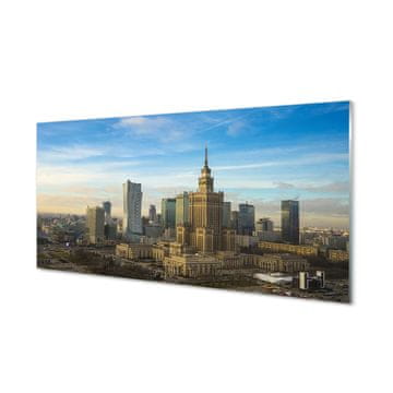 tulup.si Slika na akrilnem steklu Panorama varšava nebotičnikov 2 obešalnika