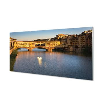 tulup.si Slika na akrilnem steklu Italija sunrise mostovi 2 obešalnika