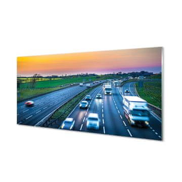 tulup.si Slika na akrilnem steklu Car avtoceste nebo 4 obešalnika