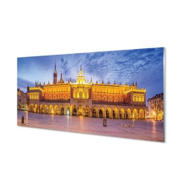 tulup.si Slika na akrilnem steklu Krakov krpo sunset 4 obešalnika