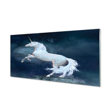 tulup.si Slika na akrilnem steklu Unicorn planet nebo 2 obešalnika