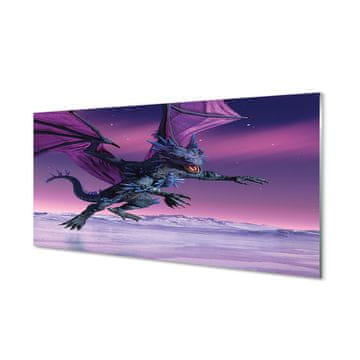 tulup.si Slika na akrilnem steklu Dragon barvita nebo 2 obešalnika