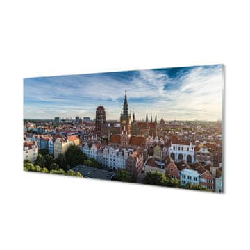 tulup.si Slika na akrilnem steklu Cerkev gdańsk panorama 4 obešalnika