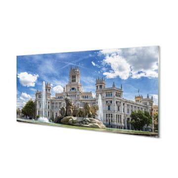 tulup.si Slika na akrilnem steklu Španija fountain palace madrid 2 obešalnika