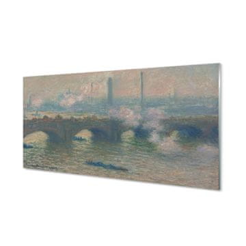 tulup.si Slika na akrilnem steklu Art naslikal pokrajino 4 obešalnika