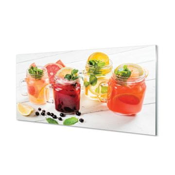 tulup.si Slika na akrilnem steklu Koktajli z citrus 2 obešalnika