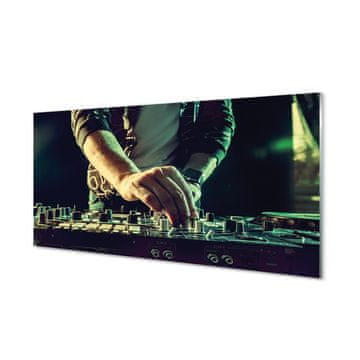 tulup.si Slika na akrilnem steklu Konzola za dj slušalke 4 obešalnika