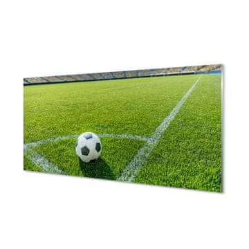 tulup.si Slika na akrilnem steklu Nogometni stadion trava 2 obešalnika