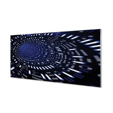 tulup.si Slika na akrilnem steklu Modra tunel 3d 2 obešalnika
