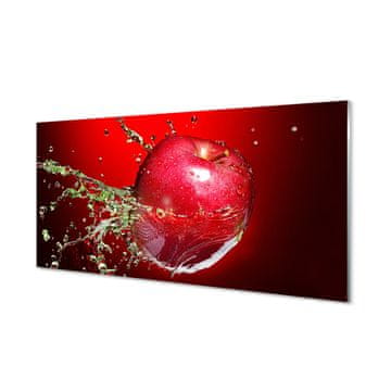 tulup.si Slika na akrilnem steklu Apple kapljic 2 obešalnika