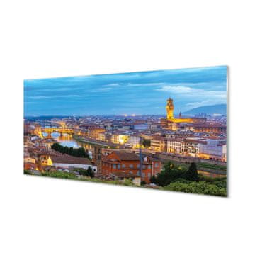 tulup.si Slika na akrilnem steklu Italija sunset panorama 2 obešalnika