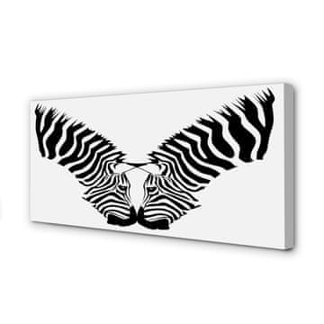 tulup.si Slika na platnu Ogledalo zebra
