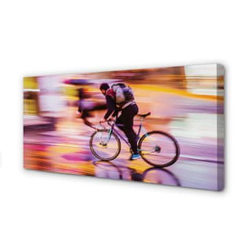 tulup.si Slika na platnu Bike sveti človek