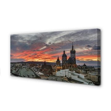 tulup.si Slika na platnu Krakov sunset panorama