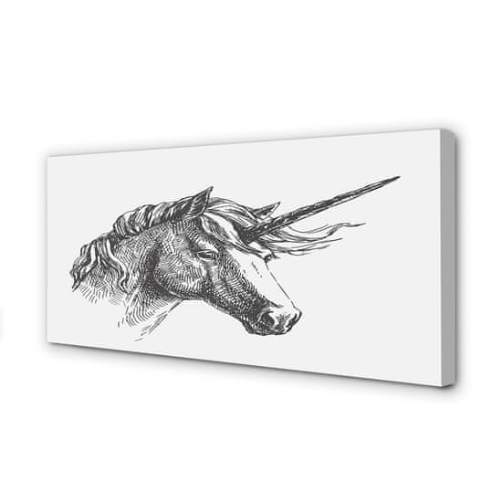 tulup.si Slika na platnu Risanje samorog